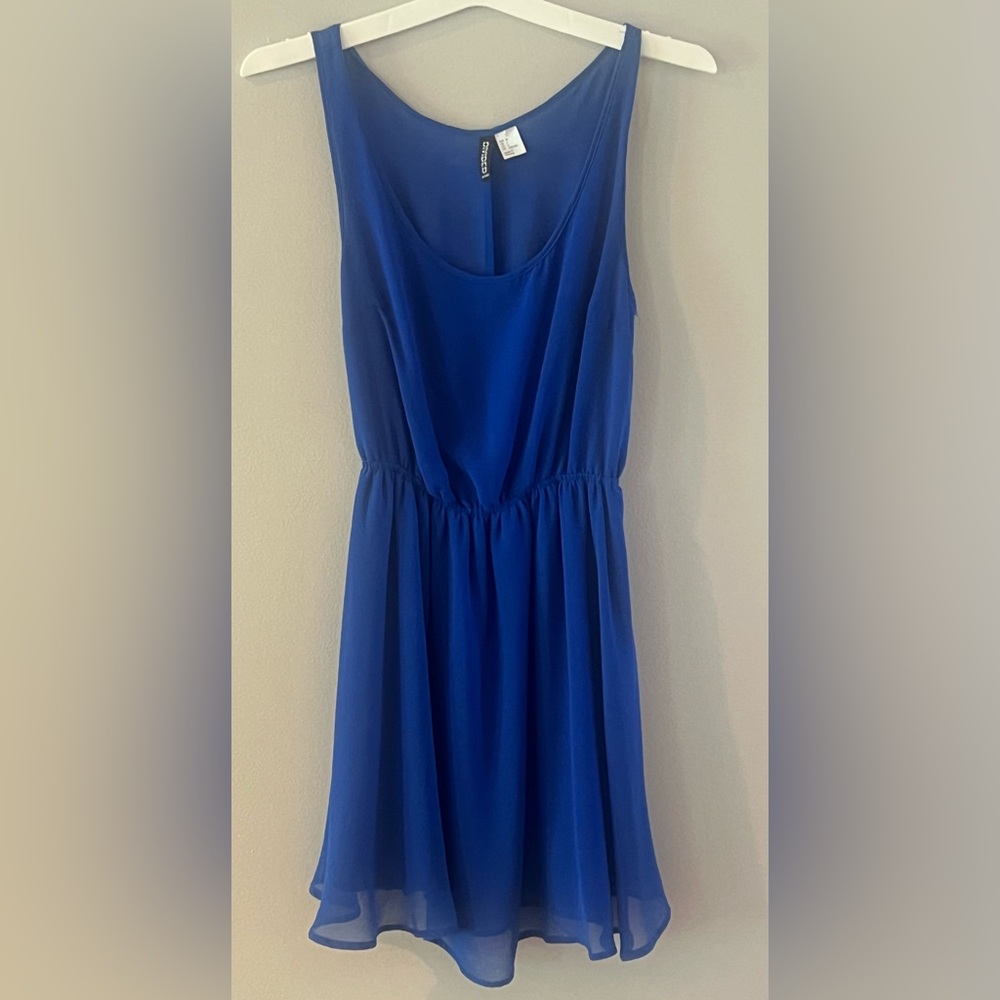 Divided by H&M Royal Blue Dress- Size 6